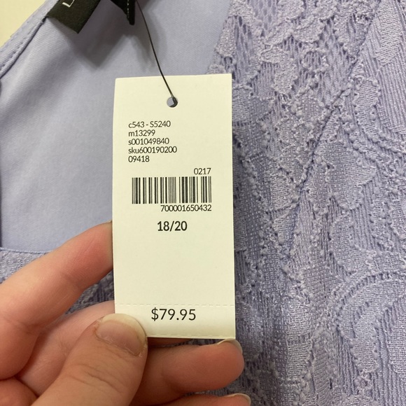 Lane Bryant (Mid-Length) Dress size 18/20 New w/Tags - Picture 3 of 5